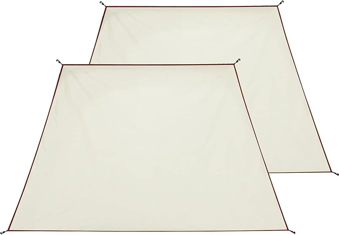Sunwall for Instant Camping Canopy Shade Tent 8.2' X 8.2', Detachable Flap Sun Shade Side Wall Accessory to Block Sun, Wind, and Rain, 2 Pack Sidewall Only(Beige-2 pcs)