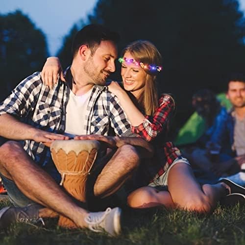 20 Pcs LED Light Up Headband for Women Wedding Beach Party Birthday Cosplay Gifts