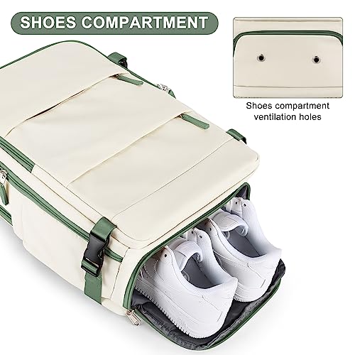 coofay Large Travel Backpack For Women Men Airline Approved Carry On Backpack Flight Approved Waterproof Sports Luggage Backpack Casual Daypack Hiking Backpack