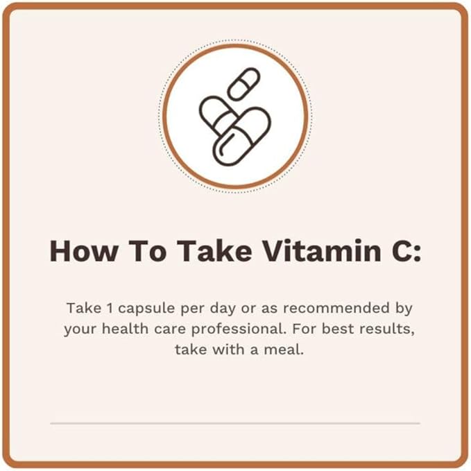 | Vitamin C Complex | 400mg Vitamin C with Acercola & Citrus Bioflavonoids + Natural D3 5,000IU