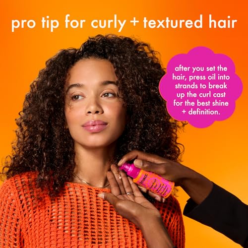 amika superfruit star lightweight hair styling oil