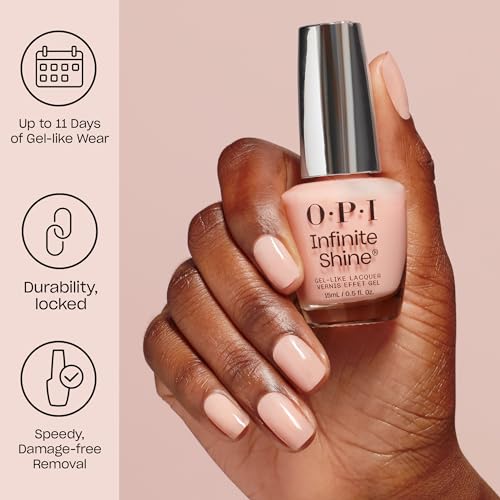 OPI Infinite Shine Gel-Like Lacquer | Opaque Crème, Glitter, and Sheer Jelly Long Lasting Wear Vegan Nail Polish Shades | Make 'Em Jelly! Collection | Summer 2025