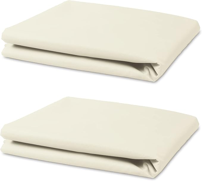 Sunwall for Instant Camping Canopy Shade Tent 8.2' X 8.2', Detachable Flap Sun Shade Side Wall Accessory to Block Sun, Wind, and Rain, 2 Pack Sidewall Only(Beige-2 pcs)