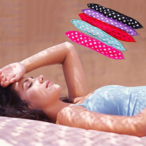 30 Pieces Hair Curler Rollers DIY Night Sleep Foam Hair Styling Tools Flexible Soft Sponge Pillow Curlers Rollers With Storage Bag (5 Colors)