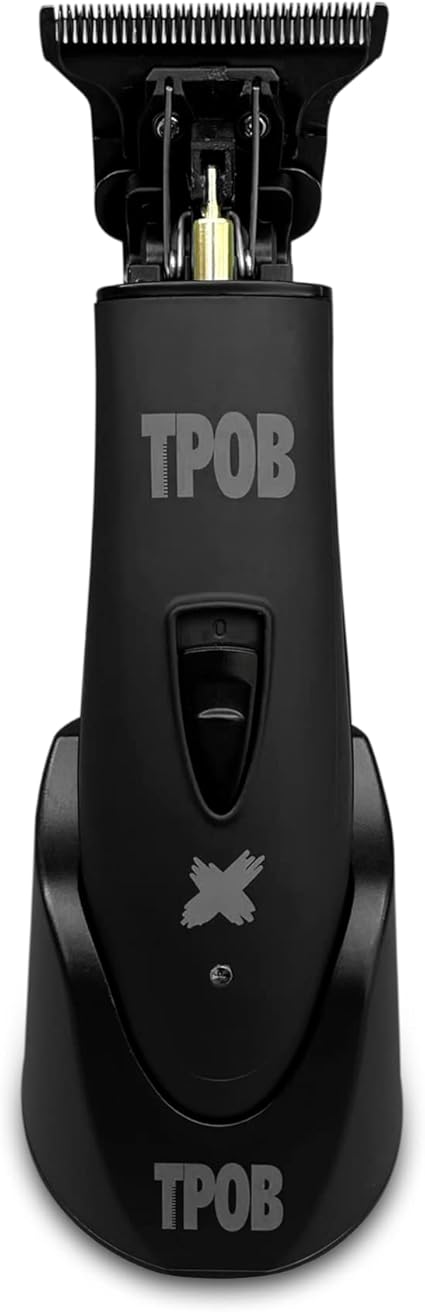 TPOB Ghost X Beard Trimmer Hair Clippers for Men, Professional DLC Blade Cordless Rechargeable Edgers Electric Shaver Home use or Barber (Ghost White)
