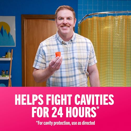 TheraBreath Anticavity Fluoride Mouthwash, Sparkle Mint, Dentist Formulated, 16 Fl Oz (2-Pack).