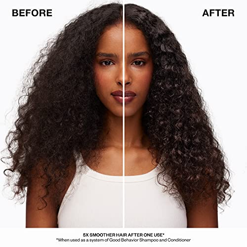 IGK GOOD BEHAVIOR Ultra Smooth Conditioner | Frizz Control + Hydrates + Shine | Vegan + Cruelty Free |