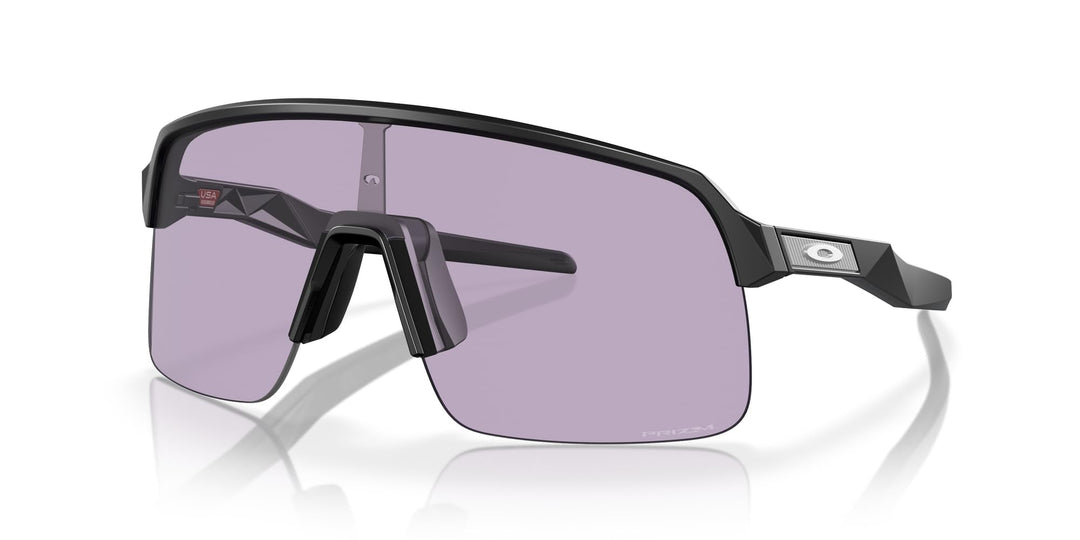 Oakley Men's OO9463A Sutro Lite Low Bridge Fit Rectangular Sunglasses, Matte Black/Prizm Slate, 39 mm
