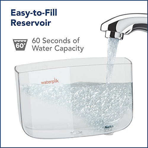 Waterpik Sidekick Portable Water Flosser, Perfect for Travel & Home, ADA Accepted, Black/Copper WF-04