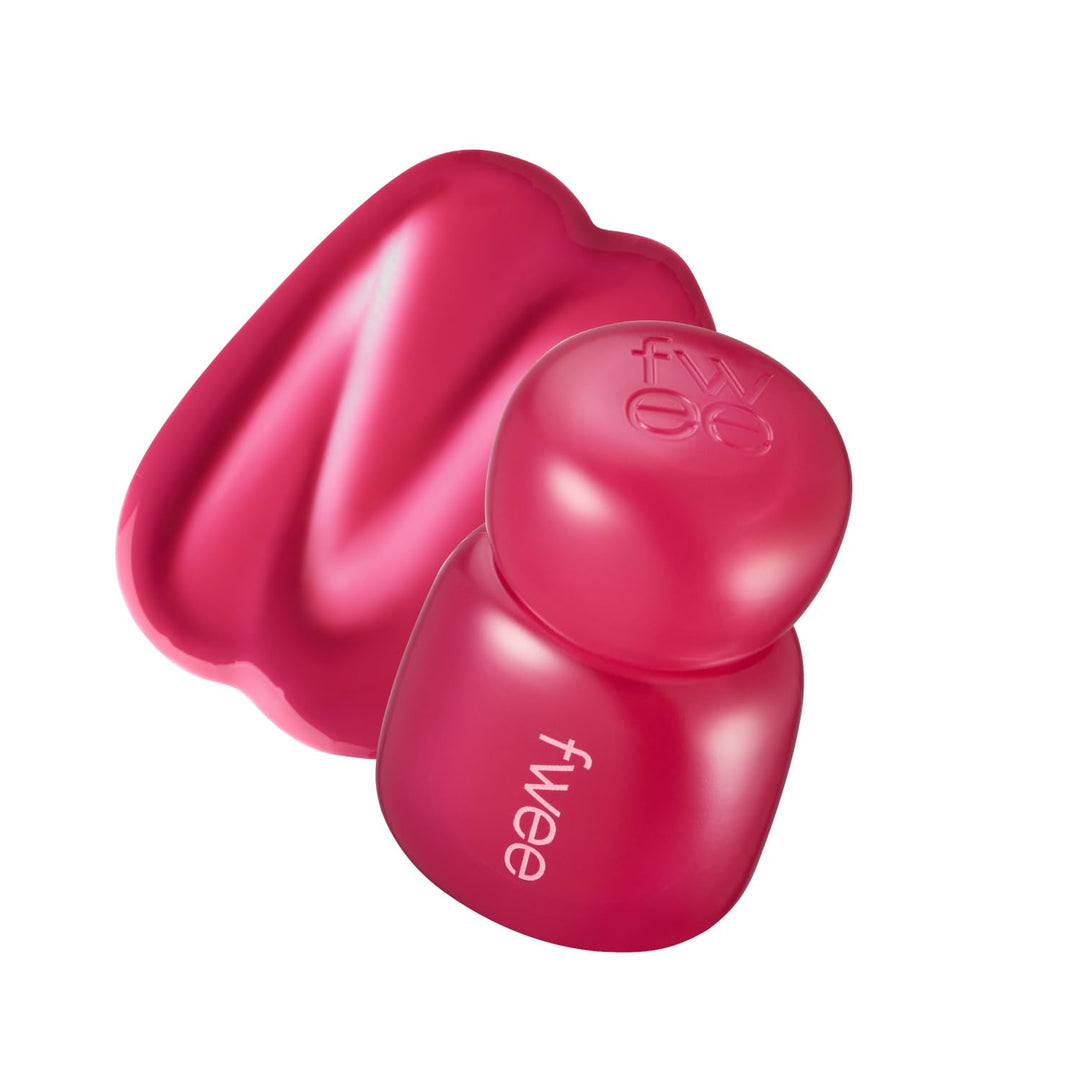 fwee Pink Obsession Stay-Fit Lip Tint | M10 Heart Pink | Weightless & Layerable Tint for Smudge-proof, Long-lasting Wear | Soft Blur Finish or Vibrant Flush | 3.8g