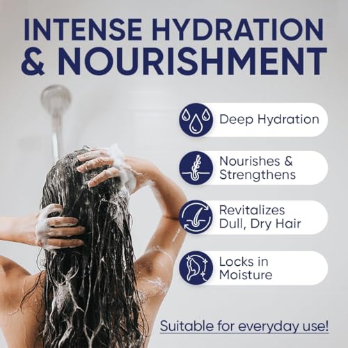 Moerie Ultimate Hair Growth Shampoo – For Longer, Thicker, Fuller Hair - Vegan Friendly Volumizing Hair Products – Paraben & Silicone Free – All Hair Types – Reverse Hair Loss – Moisturizing