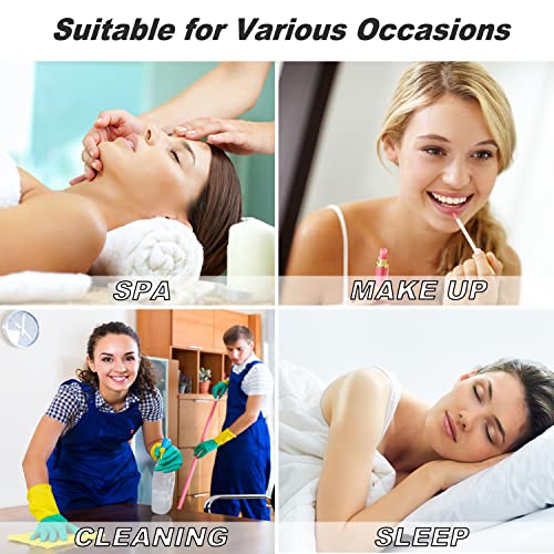 vidsel 4PCS Satin Bonnet, Bonnets for Women, Silk Hair Bonnet for Sleeping, Wide Band Sleep Cap for Curly Hair Braids