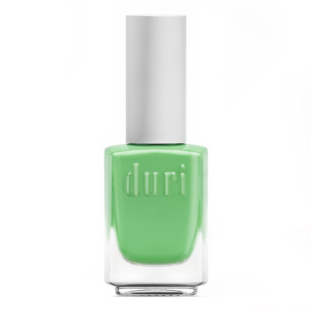 Duri Nail Polish, 800 Giggling Away, Green With Yellow Undertones, Full Coverage, Glossy Finish, Quick Drying, Lasting, 0.45 Fl