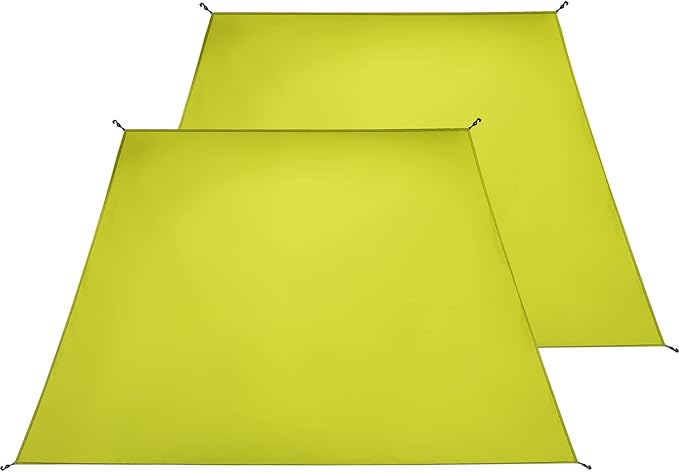Sunwall for Pop Up Canopy Shade Tent 8.2' X 8.2', Detachable Flap Sun Shade Side Wall Accessory to Block Sun, Wind, and Rain, 2 Pack Sidewall Only(Green-2 pcs)