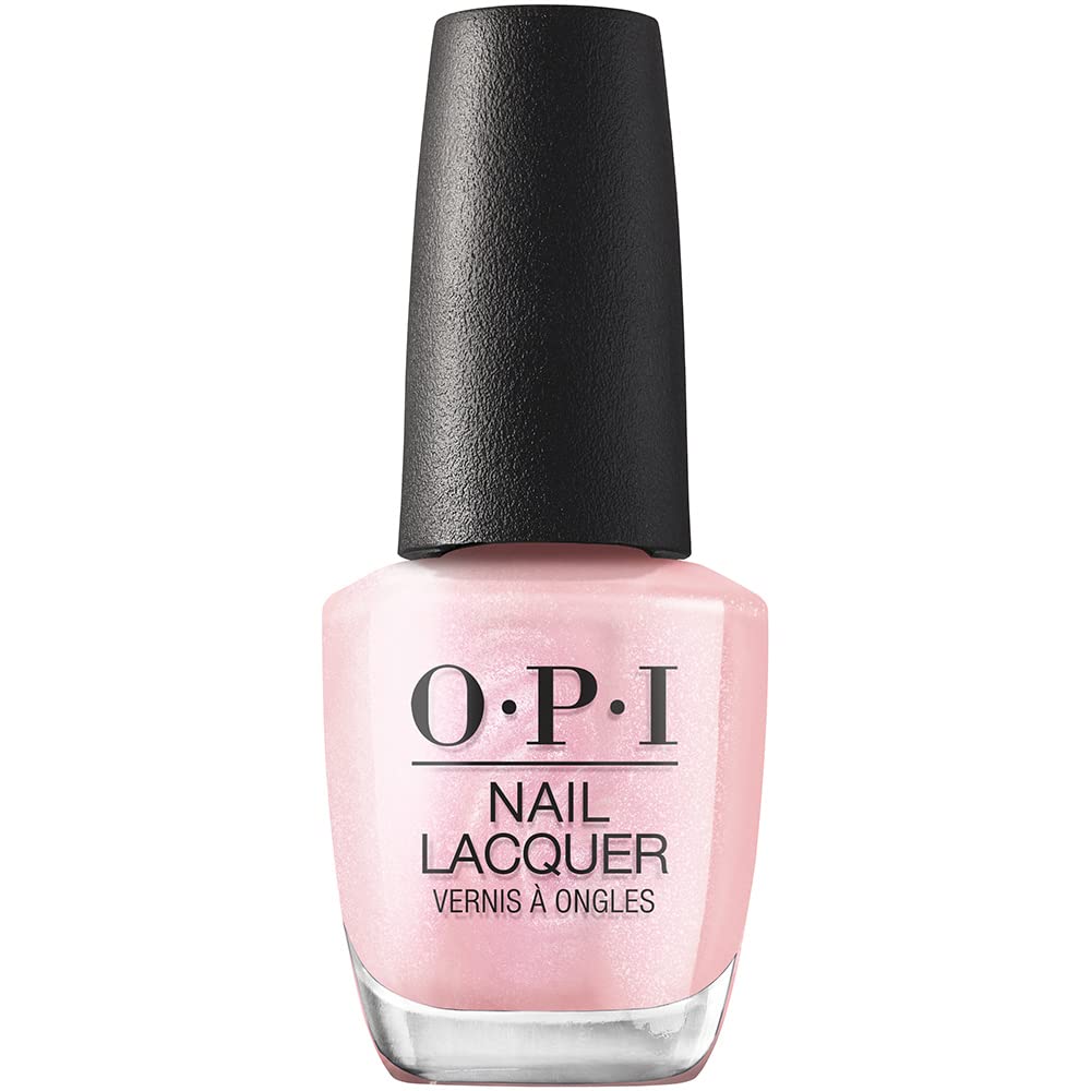 Opi Nail Lacquer, I Meta My Soulmate, Pink Nail Polish, Me Myself Spring 23 Collection, 0.5 Fl Oz.