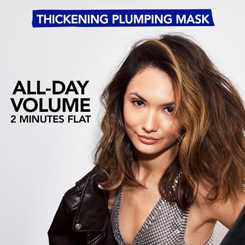 Bumble and bumble. Thickening Plumping Hair Mask | Color Safe | Hydrating, Volumizing, Smoothing + Strengthening | Curly, Wavy, Straight