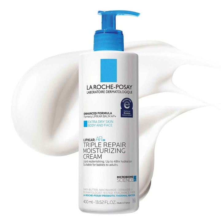 La Roche-Posay Lipikar AP+ Moisturizing Cream | Shea Butter & Niacinamide | For Dry, Sensitive Skin
