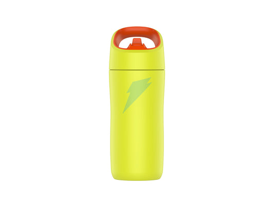 Gatorade Kids' Rookie Metal Water Bottle, 12oz, Stainless Steel Bottle, Double-Wall Insulation, Vacuum Insulated, Thermo Mug