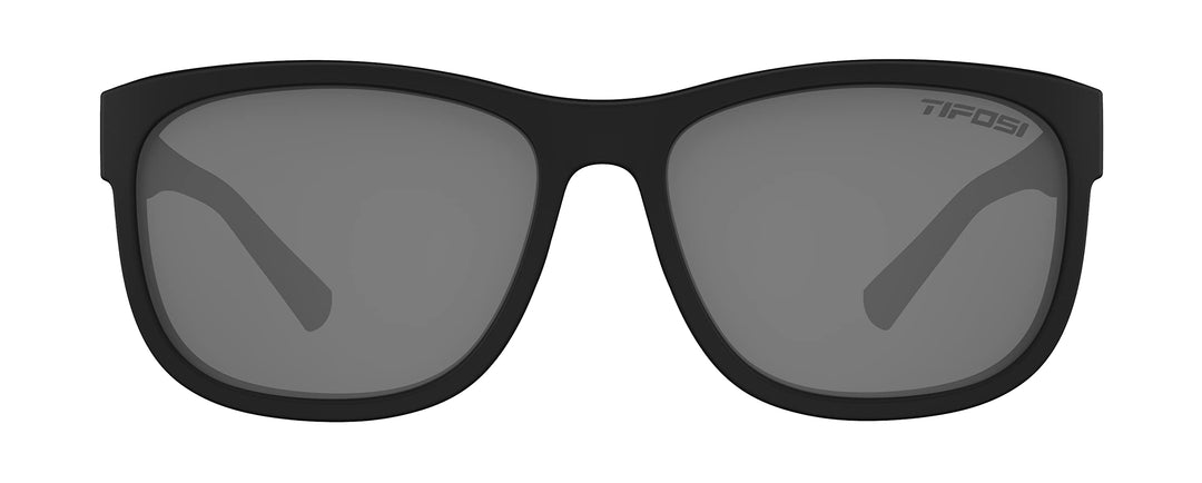 Tifosi Optics Swank XL Sunglasses (BlackOut, Smoke Lens)