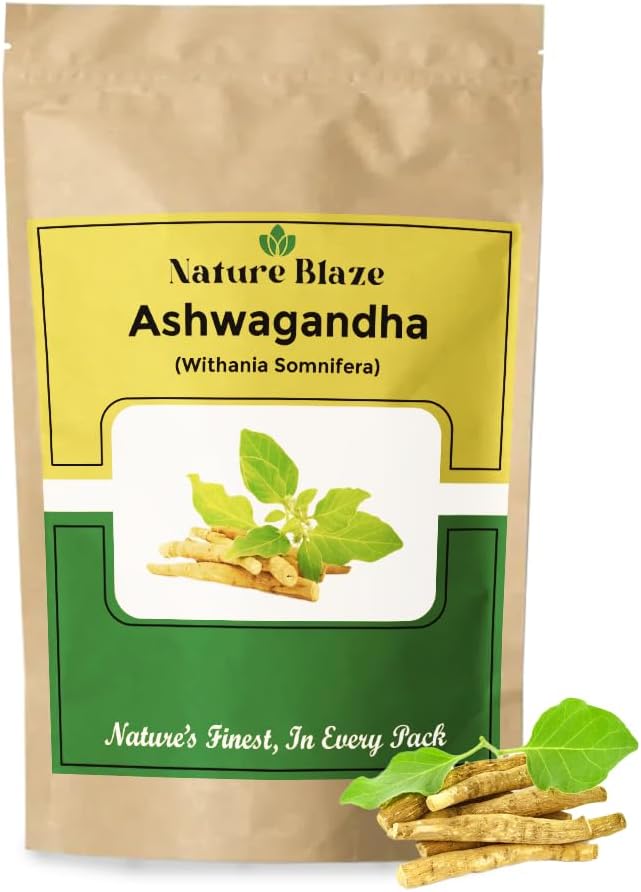 Ayurvedic Indian Ashwagandha Powder 7.0 Oz (200 Gm/0.4 lb)