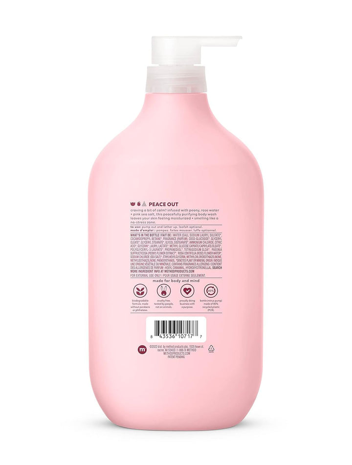 Method Body Wash | Simply Nourish | Biodegradable & Paraben-Free | 28 Oz