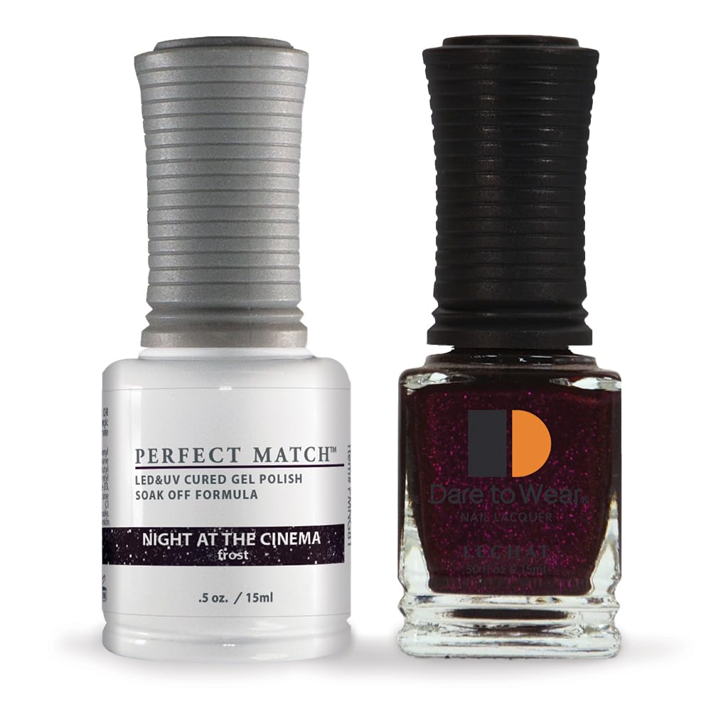 Lechat Perfect Match Gel Polish, Night At The Cinema, 0.5 Fl Oz (Pms81)