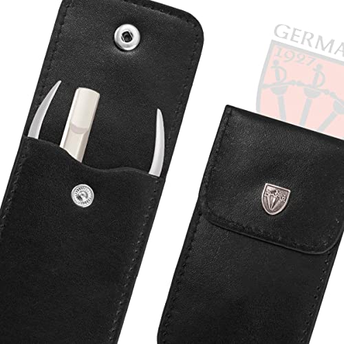 3 Swords Germany – brand quality stainless CUTICLE SKIN NIPPERS - REMOVER - CUTTER manicure pedicure grooming for professional fingernail & toenail care by 3 Swords