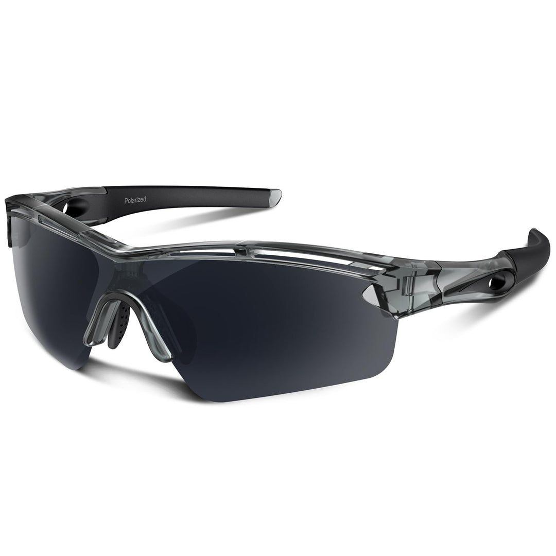 Polarized Sports Sunglasses for Men Women Youth Baseball Cycling Running Driving Fishing Tennis Golf Motor TAC UV400 TR90