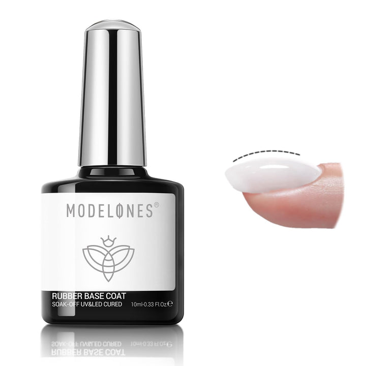 Builder Gel | Jelly Pink 6-In-1 Rubber Base Coat for Fragile Nails