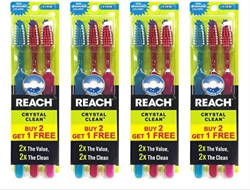 Reach Crystal Clean Toothbrush Firm (Pack of 12)