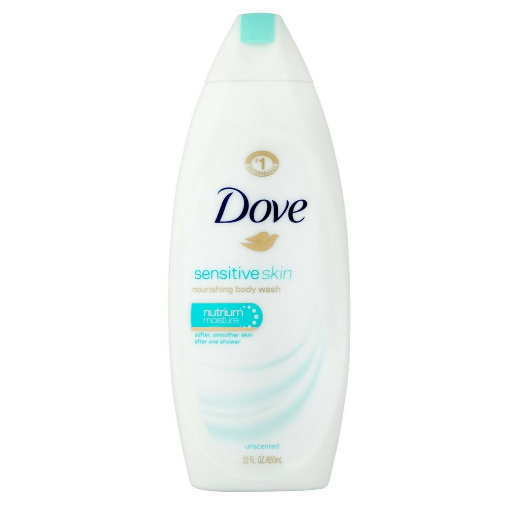 Dove Body Wash For Softer And Smoother Skin Sensitive Skin Hypoallergenic And Sulfate Free Body Wash 22 Oz