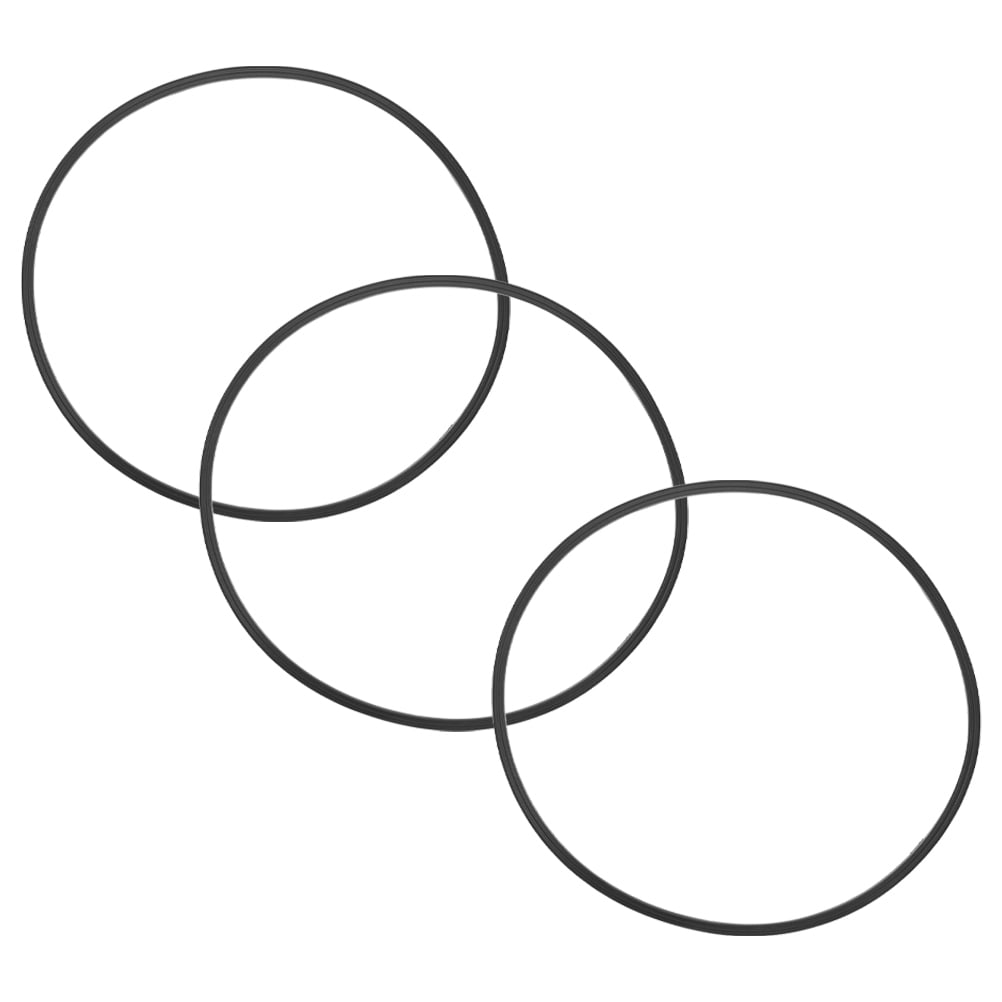 WEUVEB 3Pcs Round Barstool Base Ring Pads Non Slip Rubber Floor Protectors for General Users