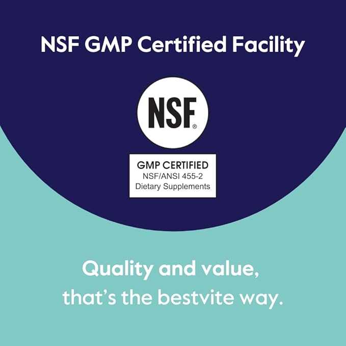 BESTVITE Melatonin 20 mg - 120 Veg Caps - No Stearates - No Sucralose, No Dextrose, No Silicon Dioxide, No Mannitol - Vegan - Non-GMO - Gluten-Free