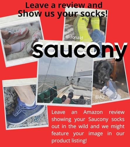 Saucony Women's RunDry Performance 8, 16 Heel Tab Athletic Socks, S-L, White Assorted (8 Pairs), Small