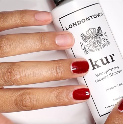 LONDONTOWN kur Strengthening Lacquer Remover, 4 Fl Oz
