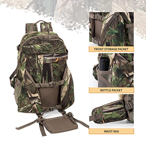 BLISSWILL Hunting Backpack Outdoor Gear Hunting Daypack for Rifle Bow Gun Hunting Gifts for Men