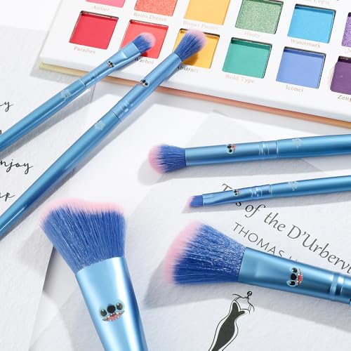 Stiitch Gifts Anime Stiitch Makeup Brushes Set Stich Stuff for Girls Women Premium Gifts