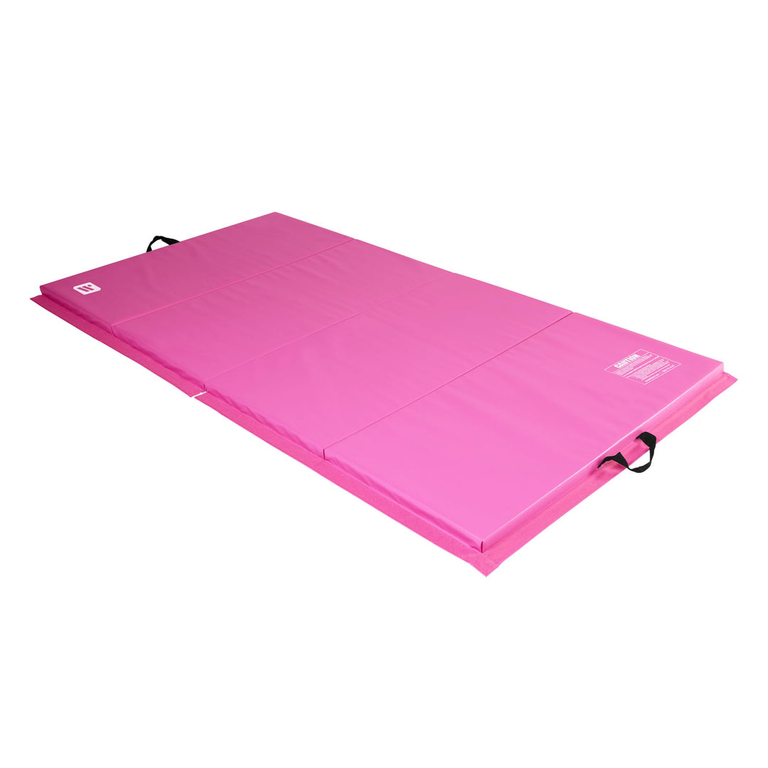 We Sell Mats - 4 ft x 8 ft x 2 in Premium Personal Fitness & Exercise Mat for Home Workout - Lightweight and Folds for Carrying – All Purpose Home Gym Mat – Thick Mat for Yoga, Pilates, Stretches