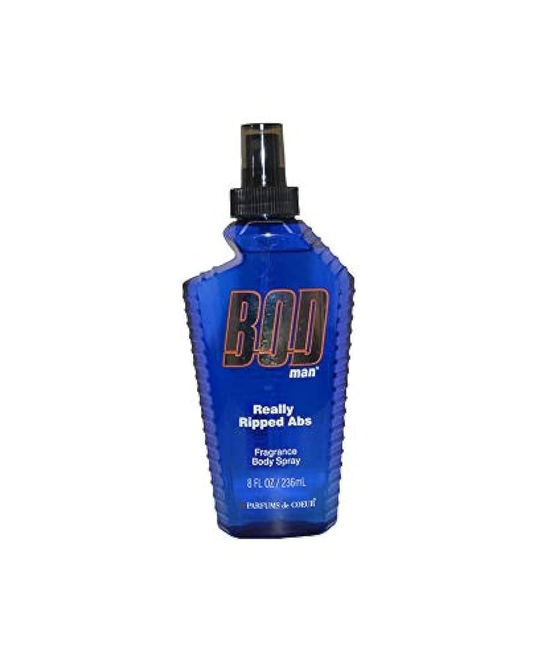 Parfums de Coeur BOD Man Really Ripped Abs Fragrance Body Spray for Men - 8 oz Body Spray