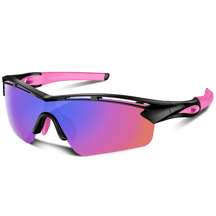 Polarized Sports Sunglasses for Men Women Youth Baseball Cycling Running Driving Fishing Tennis Golf Motor TAC UV400 TR90