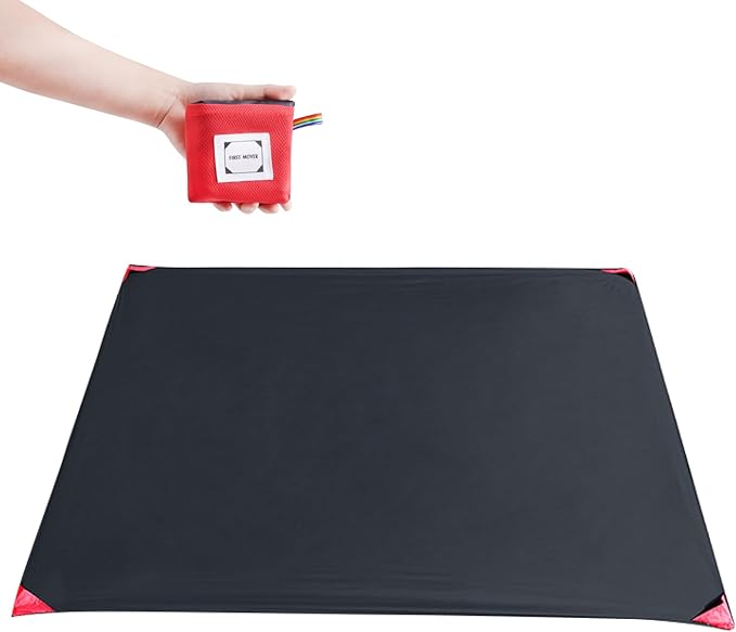 TRIWONDER Hammock Rain Fly Waterproof Tarp Camping Tent Footprint Ground Cloth Backpacking Tarp Camp Shelter Sunshade Mat for Outdoor Hiking Beach Picnic