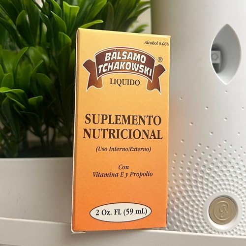 Balsamo Tchakowski Liquid 2 Fl oz - with Vitamin E and Bee Propolis - Digestive Support Bálsamo de Chostakovsky Original Plus Bag Strong and Waterproof, Clear