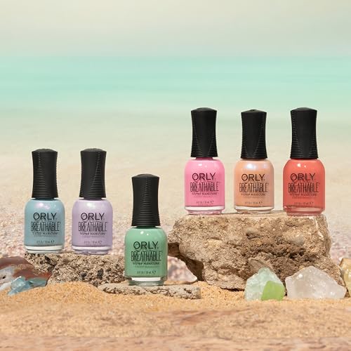 Orly Breathable Nail Polish Collection 'Tide & Seek' | Creme & Jelly 'Crelly' Shades for Spring and Summer (Shell We Dance?, 0.6 fl oz)