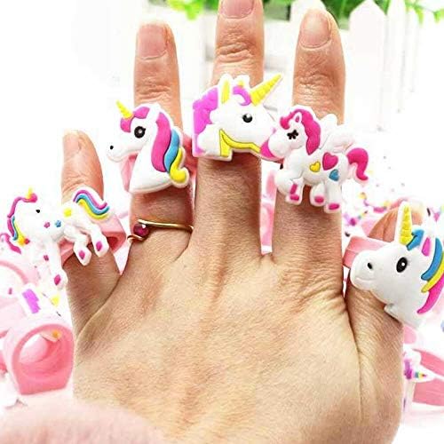 Unicorn Bath Bombs for Girls with Surprise Toys Inside for Kids | Cute Unicorn Ring, Keychain, Necklace, Toys and Bonus Unicorn Purse - Christmas Gift Set Bath Balls with Unicorn Toys Inside