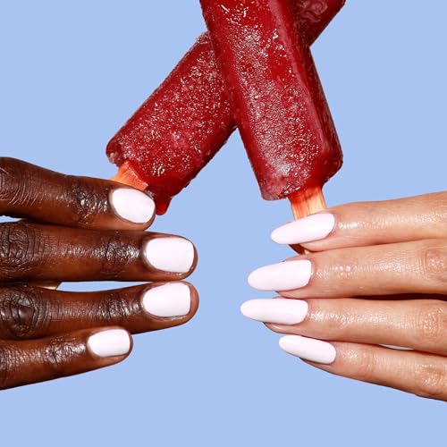 LONDONTOWN lakur Nail Polish - Chip-Resistant, Non-Toxic, Conditions & Hydrates Nails | Glossy Milky Pink, Strawberry Milk, .40 fl oz