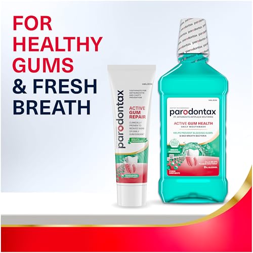 Parodontax Active Gum Health Breath Freshener Mouthwash, 3 x 16.9 fl oz