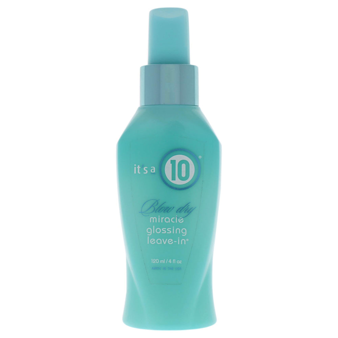 Its A 10 Miracle Blow Dry Glossing Leave-In Treatment Unisex 4 oz