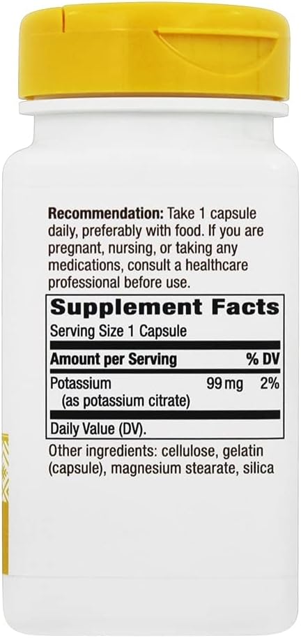 Natures Way Potassium Chelate Complex - 100 Capsules