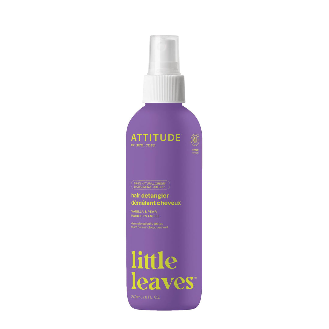 Attitude Rinse-Free Hair Detangler Spray For Kids, Ewg Verified Leave In Product, Plant- And Mineral-Based Ingredients, Vegan, V