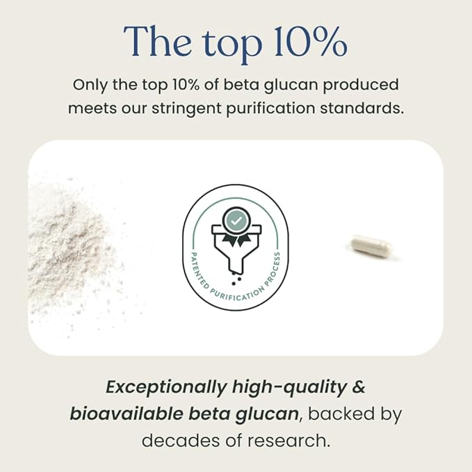 Better Way Health™ - Advanced Immune Readiness - Highly Purified 1,3/1,6 Beta Glucan + Vitamin C, Resveratrol, and Selenium - 60 Capsules (Pack of 1)